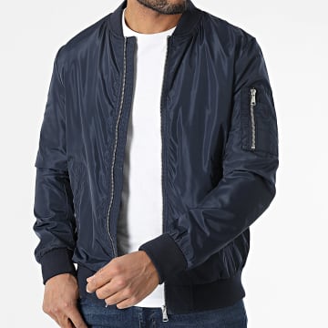 Frilivin - Veste Bomber Bleu Marine