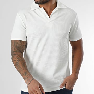 Frilivin - Polo-Shirt Kurzarm Weiß