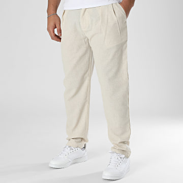Frilivin - Pantalon Beige Chiné