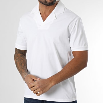 Frilivin - Polo Manches Courtes Blanc