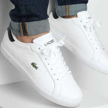 Lacoste - Zapatillas Powercourt 125 Blanco Negro