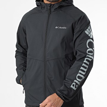 Columbia - Panther Creek Chaqueta con capucha y cremallera 2140381 Gris antracita