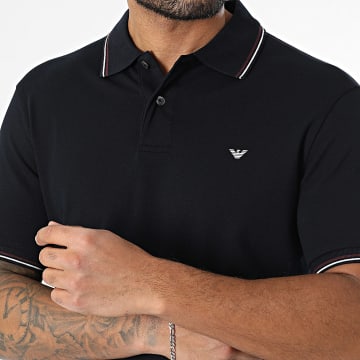 Emporio Armani - Polo Manches Courtes 8N1FB3-1JPTZ Bleu Marine