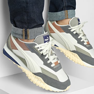 Puma - Baskets Blktop Rider Dusty 401255 Vapor Gray Cool Dark Gray