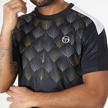 Sergio Tacchini - Tee Shirt Punte 40938 Noir