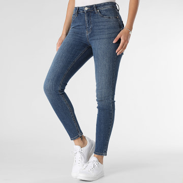Tiffosi - Vaqueros pitillo de mujer Lauren 10059449 Denim azul