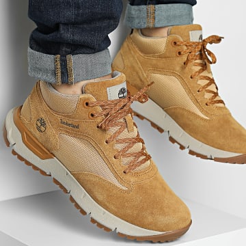 Timberland - Voyager Park Mid Lace A6DP2 Wheat Suede Sneakers