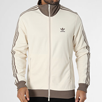 Adidas Originals - Sweat Zippé Classic JP2522 Beige Marron