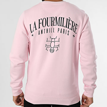 Anthill - La Fourmilière Ronde Sweat Roze Zwart