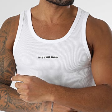 G-Star - Cool Rib tanktop D26444-5268 Wit