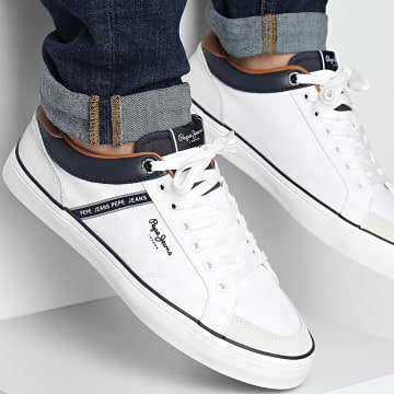 Pepe Jeans - Kenton Stage Sneakers PMS31073 Blanco