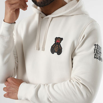Teddy Yacht Club - Sweat Capuche Cheetah Small Beige