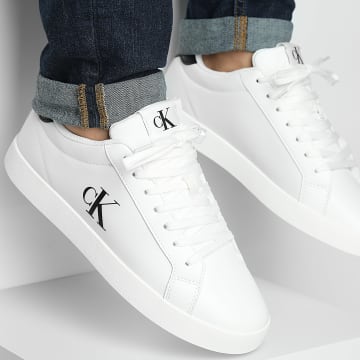 Calvin Klein - Baskets 3 Cupsole 1213 Bright White CK Black