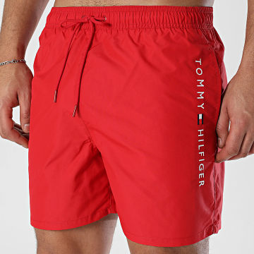 Tommy Hilfiger - Short De Bain Drawstring 3258 Rouge