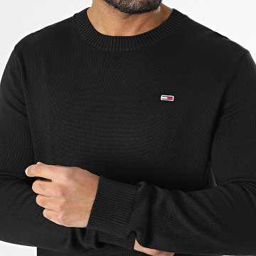 Tommy Jeans - Pull Slim Essential 8895 Noir
