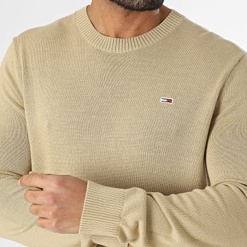 Tommy Jeans - Pull Slim Essential 8895 Beige
