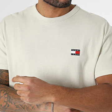 Tommy Jeans - Tee Shirt Badge 0322 Beige