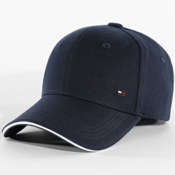 Tommy Hilfiger - Casquette Corp Flannel 6 Panel 3164 Bleu Marine