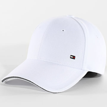 Tommy Hilfiger - Casquette Corp Flannel 6 Panel 3164 Blanc