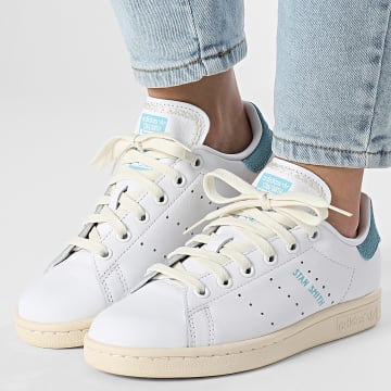 Adidas Originals - Baskets Femme Stan Smith W JI2927 Footwear White Preloved Blue Cream White