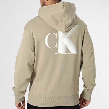 Calvin Klein - Sudadera con capucha 7476 Beige
