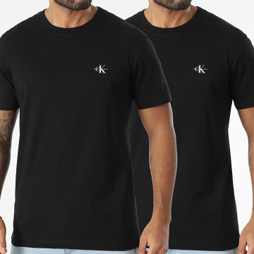 Calvin Klein - Lot De 2 Tee Shirts 0199 Noir