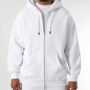 Final Club - Sudadera con capucha y cremallera 1265 Blanco