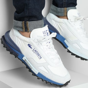 Lacoste - Elite Active 125 Blanco Azul Claro Zapatillas