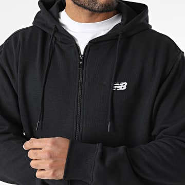 New Balance - Sweat Zippé Capuche MJ41501 Noir