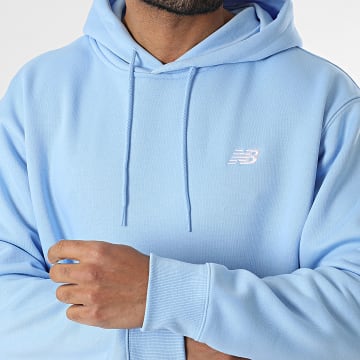 New Balance - Sweat Capuche MT41511 Bleu Clair