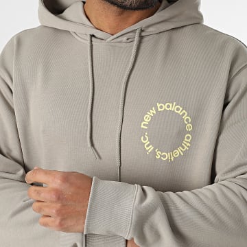 New Balance - Sweat Capuche MT51916 Beige