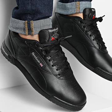 Reebok - Scarpe da ginnastica Ex-O-Fit Clean Logo 100000168 Int-Nero Argento