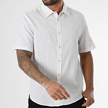 Teddy Smith - Short-sleeved shirt Pietro 10717401D Ecru