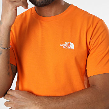 The North Face - Tee Shirt Simple Dome A87NG Orange