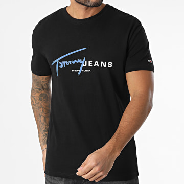 Tommy Jeans - Tee Shirt Signature DNA 0817 Noir