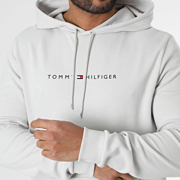 Tommy Hilfiger - Sweat Capuche 3506 Gris Clair