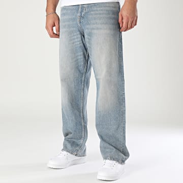 Jack And Jones - Ron Originele Baggy Blauwe Denim Jeans