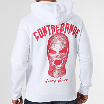 Luxury Lovers - Sweat Capuche Contrebande Blanc