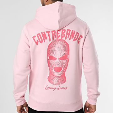 Luxury Lovers - Sweat Capuche Contrebande Rose