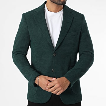 Mackten - Veste Blazer Vert Bouteille