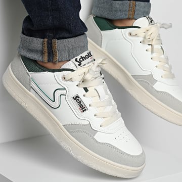 Schott NYC - Zapatillas Darcy Blanco Verde