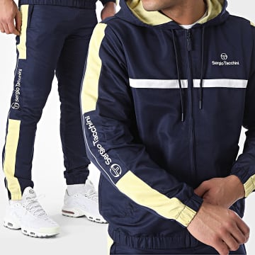 Sergio Tacchini - Ensemble De Survetement Prannie Abita Bleu Marine Blanc