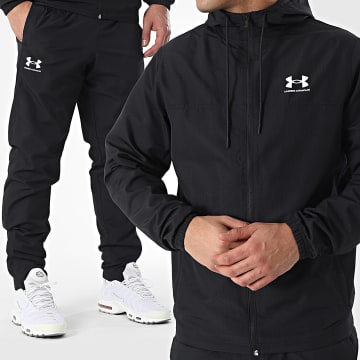 Under Armour - Rival 1390149 1390150 Schwarzer Trainingsanzug