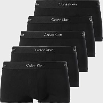 Calvin Klein - Lot De 5 Boxers Low Rise LV00NB4390 Noir