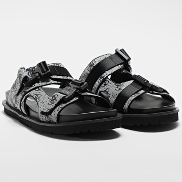 Guess - Sandales FMJBAHFAL03 Gris Noir