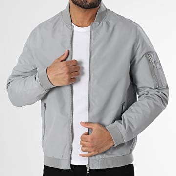 Jack And Jones - Bomber Rush Grau