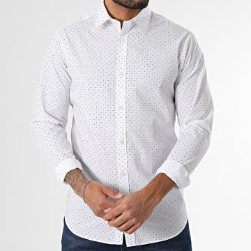 JJREBEL - Gavin Camisa Manga Larga Blanca