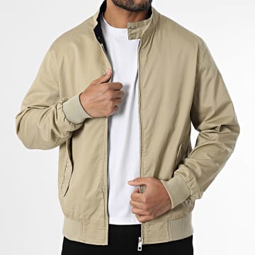 Kymaxx - Veste Zippée Beige