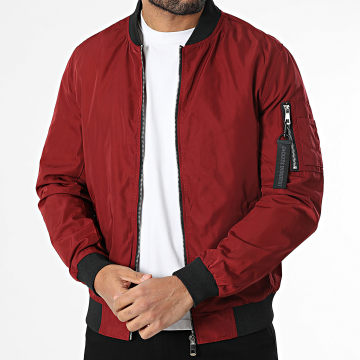 Kymaxx - Giacca bomber rossa