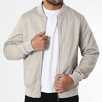 Kymaxx - Veste Zippée Gris